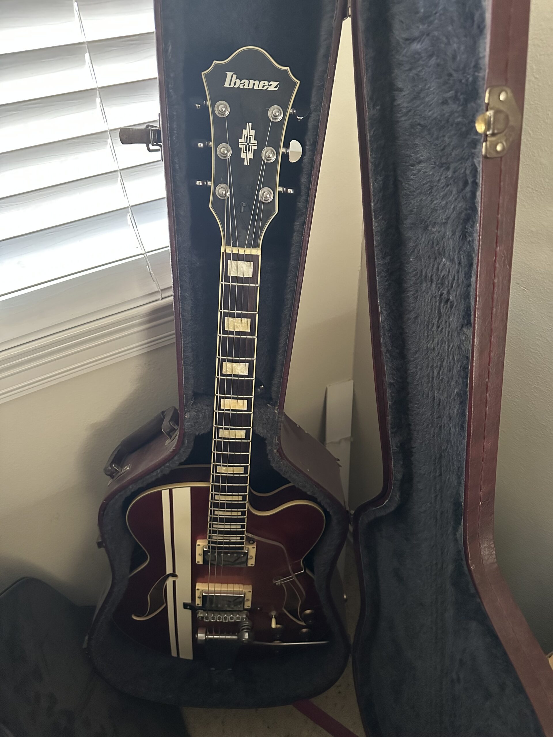 Ibanez semi-hollow electric guitar 