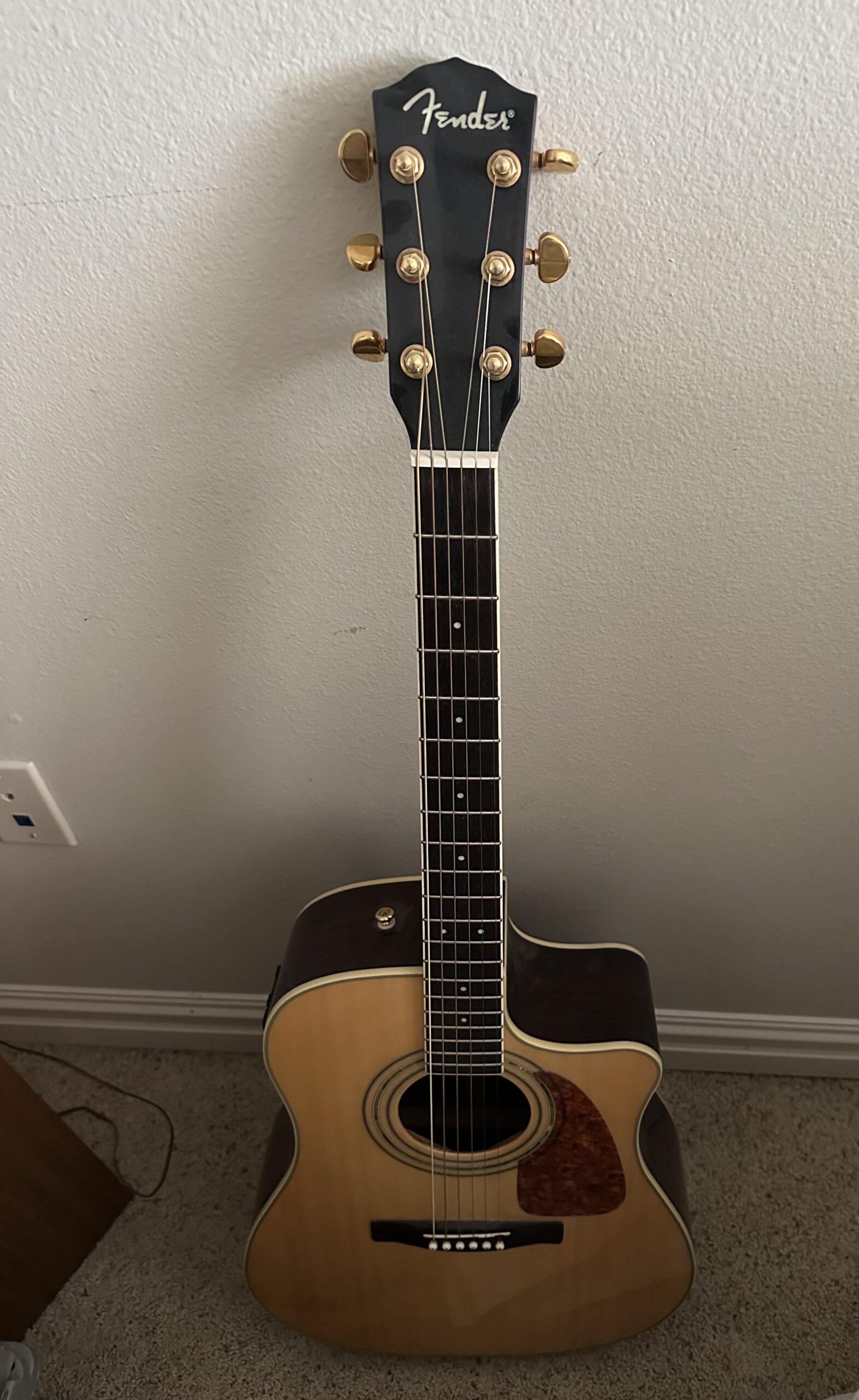 Fender acoustic guitar 