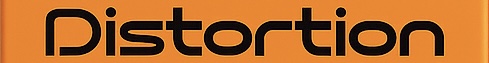 Close-up of a Boss DS-1 distortion pedal. Distortion written in black with an orange background