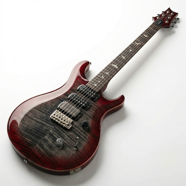 PRS SE Studio guitar in Charcoal Cherry Burst.