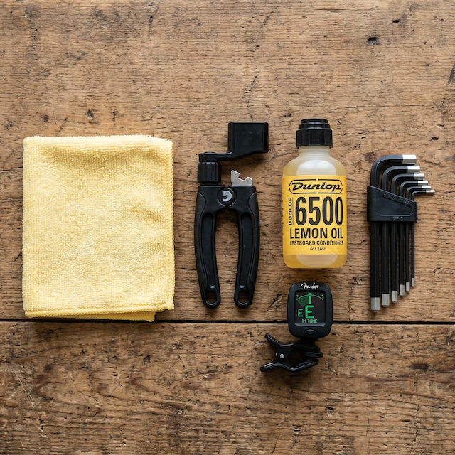 Guitar maintenance checklist