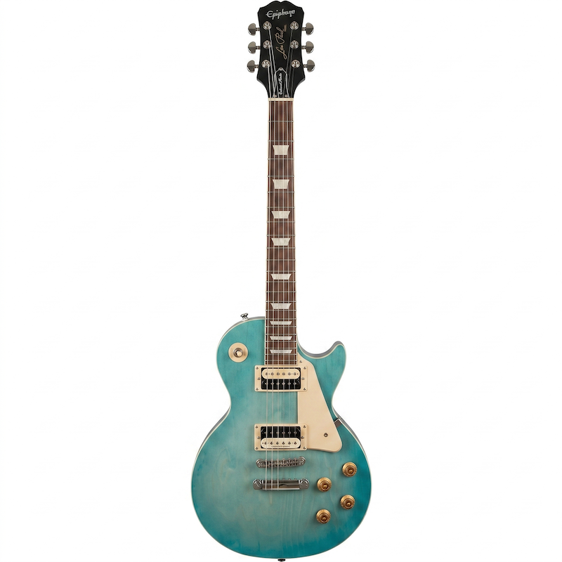 Epiphone LP Traditional Pro IV in ocean blue color