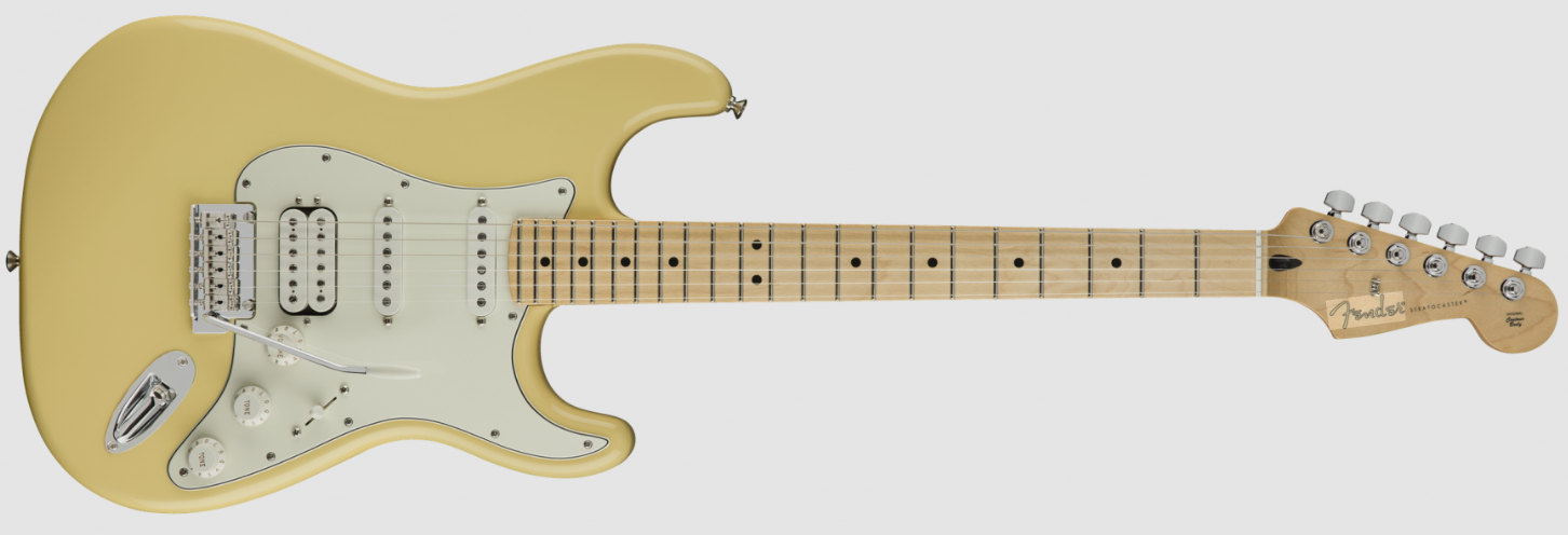 Fender Player Stratocaster HSS in Butter Cream color