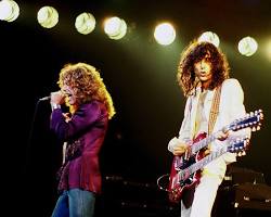 Led Zeppelin (Robert Plant and Jimmy Page)