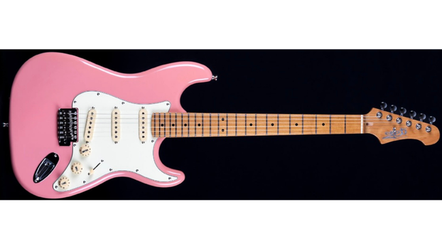 Jet JS-400 electric guitar in pink