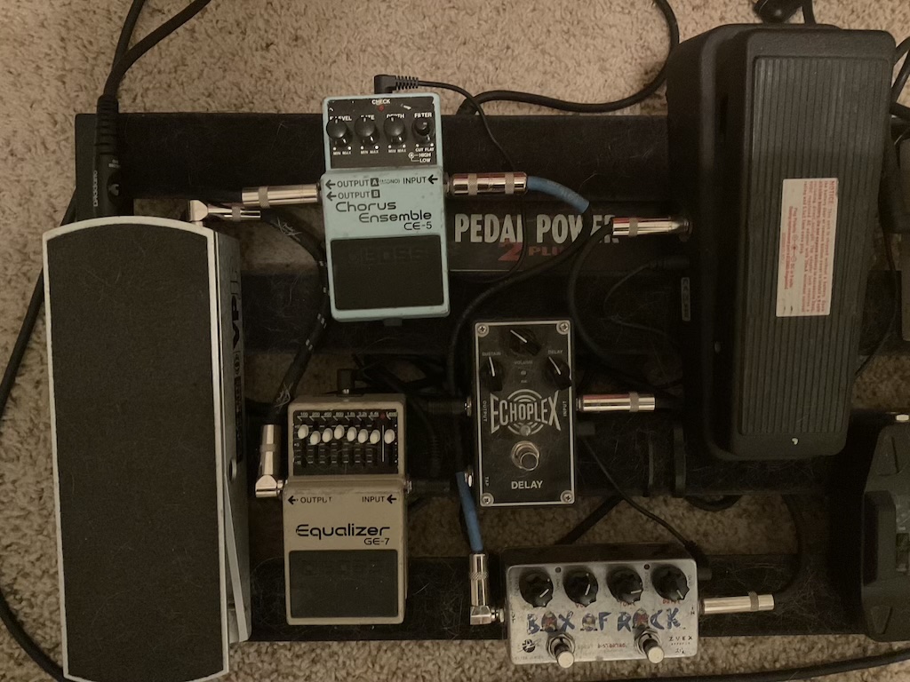 CE-5 on a Pedalboard